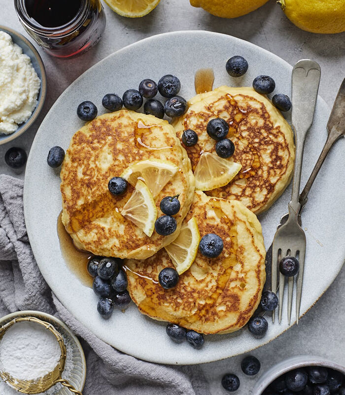 Панкейки классические американские на молоке 🥞