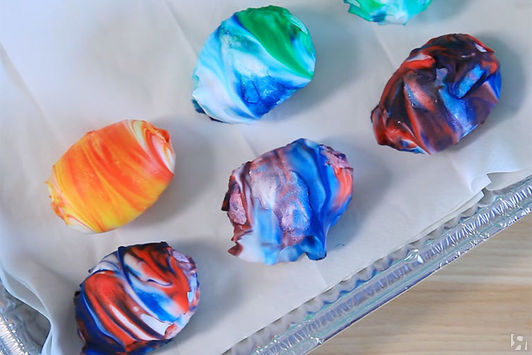 Выкладываем сохнуть на бумажное полотенце на 20 минут.