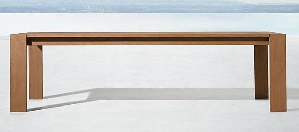 Стол из натурального тика, коллекция Massimo/Marbella Н 78 см
