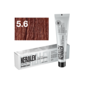 Краситель для волос KERALEX 5.6 Средний шатен красный, 100 мл