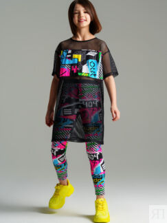 Платье трикотажное для девочек для эпизодической носки PlayToday Tween