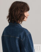 Женская куртка-рубашка Gant, синяя
