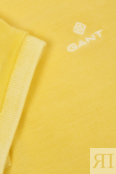 Женское поло Gant, желтое