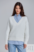 Женский пуловер Gant, белый