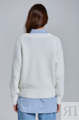 Женский пуловер Gant, белый