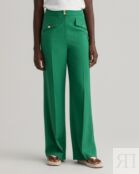 Женские брюки палаццо Gant, зеленые