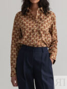 Женская блуза Gant, коричневая