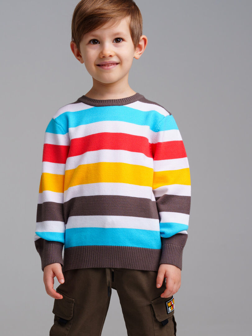 Джемпер трикотажный для мальчиков PlayToday Kids фото 1