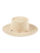 Соломенная шляпа-канотье с ракушками Lack of Color