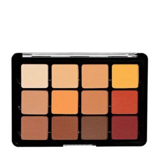 VISEART Палетка матовых теней для век PRO 10 Warm Matte