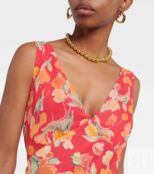 Платье макси Moniq с цветочным принтом RIXO, разноцветный