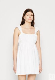 Повседневное платье Abercrombie & Fitch, белый