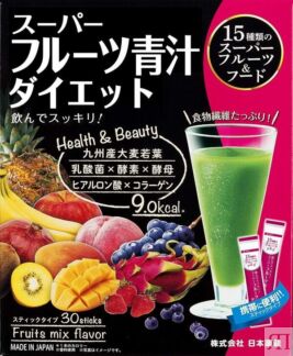 Фруктовый диетический напиток аодзиру Nihon Yakken Nihonkutsuri