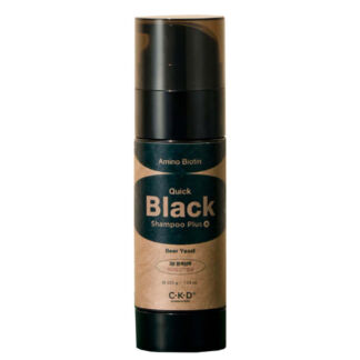 Тонирующий шампунь для волос CKD Amino Biotin Quick Black Shampoo Plus