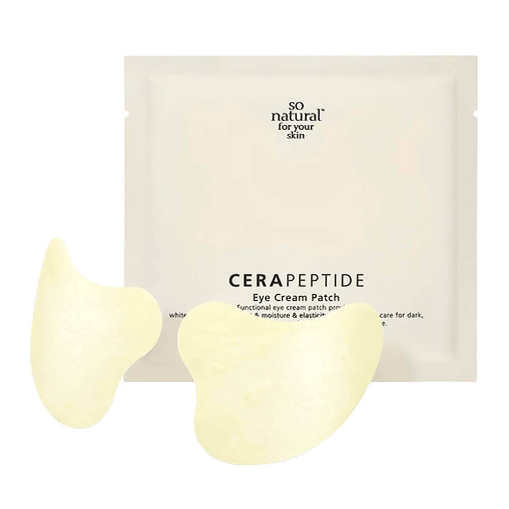 Патчи вокруг глаз So Natural Cera Peptide Eye Cream Patch фото 1