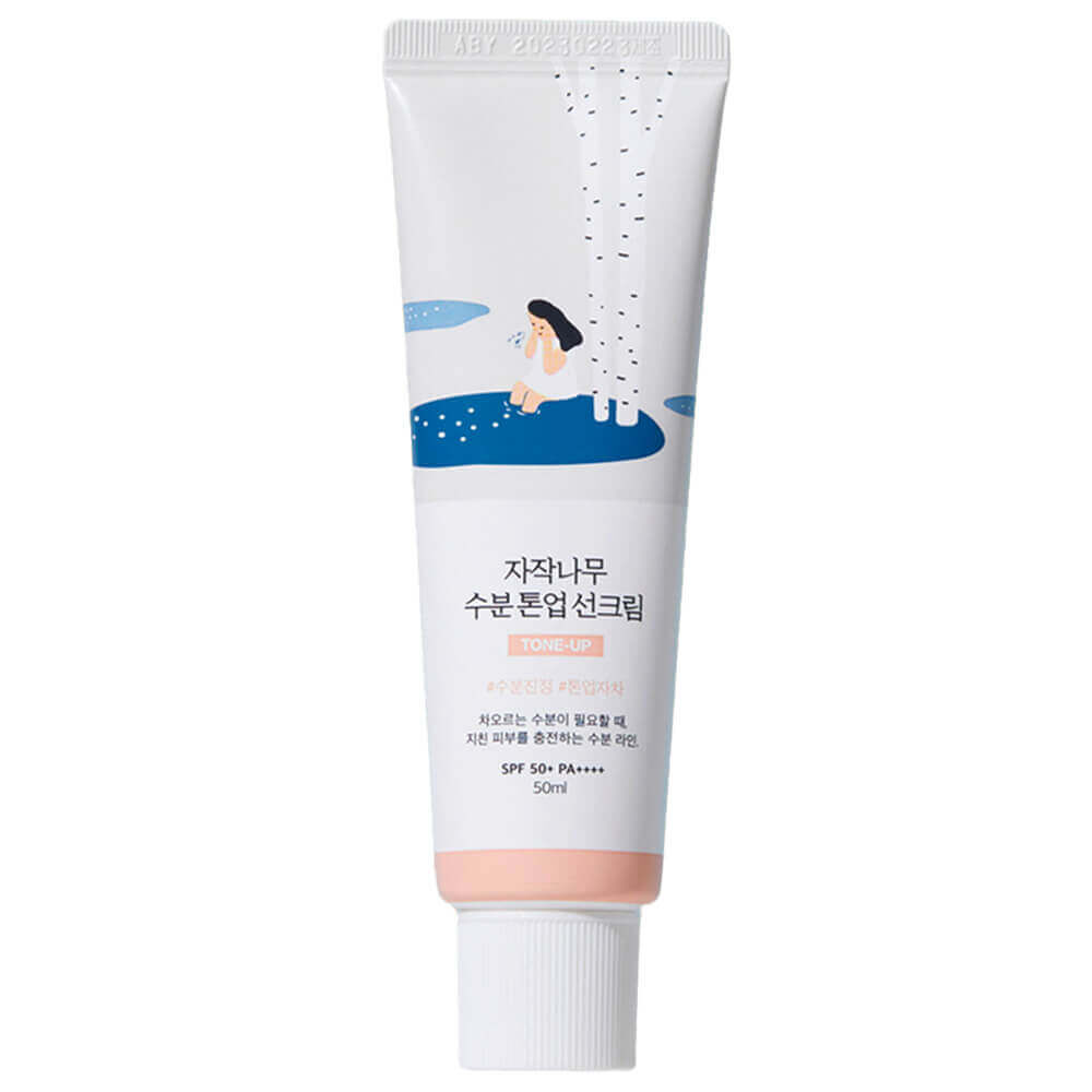 Солнцезащитный крем ROUND LAB Birch Juice Moisturizing Tone-Up Sunscreen фото 1