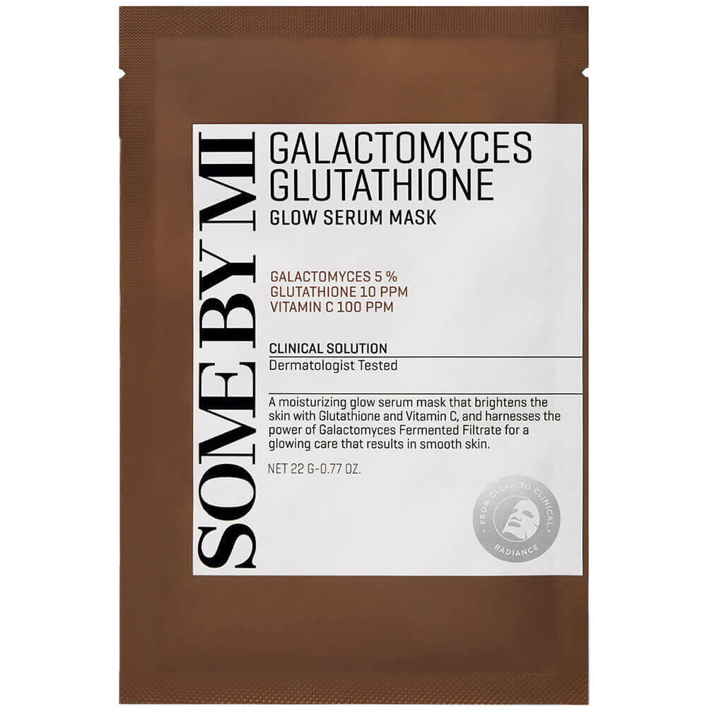 Тканевая маска SOME BY MI Galactomyces Glutathione Glow Serum Mask фото 1