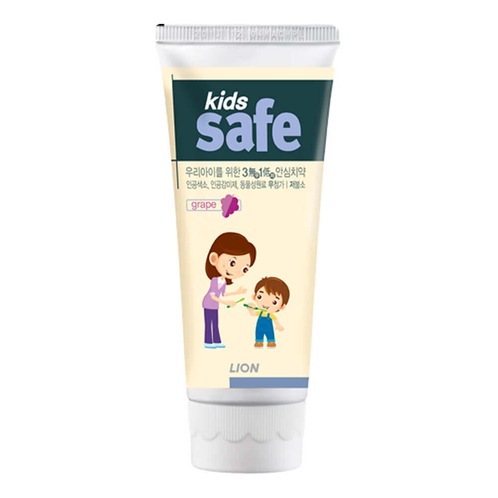 Детская зубная паста Lion Kids Safe Toothpaste