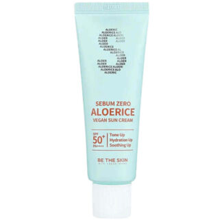 Солнцезащитный крем Be The Skin Sebum Zero Aloerice Vegan Sun Cream SPF50+