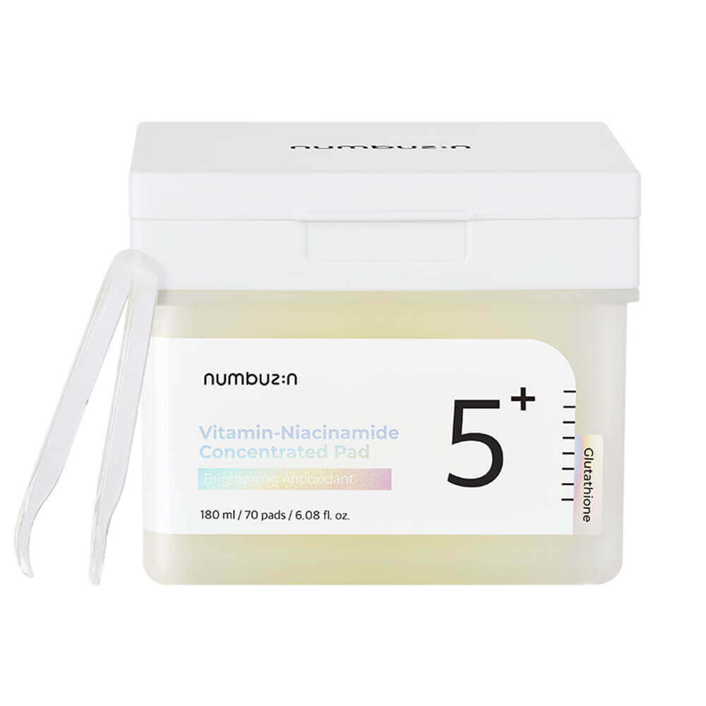 Пэды для лица numbuzin No.5 Vitamin-Niacinamide Concentrated Pad фото 1