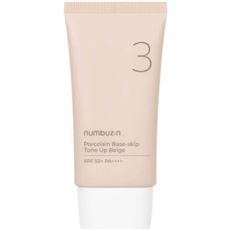 Солнцезащитный крем numbuzin No.3 Porcelain Base-skip Tone Up Beige