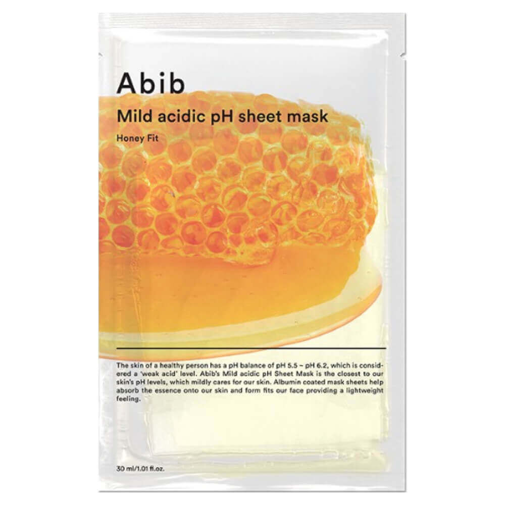 Маска для лица Abib Mild Acidic pH Sheet Mask Honey Fit фото 1