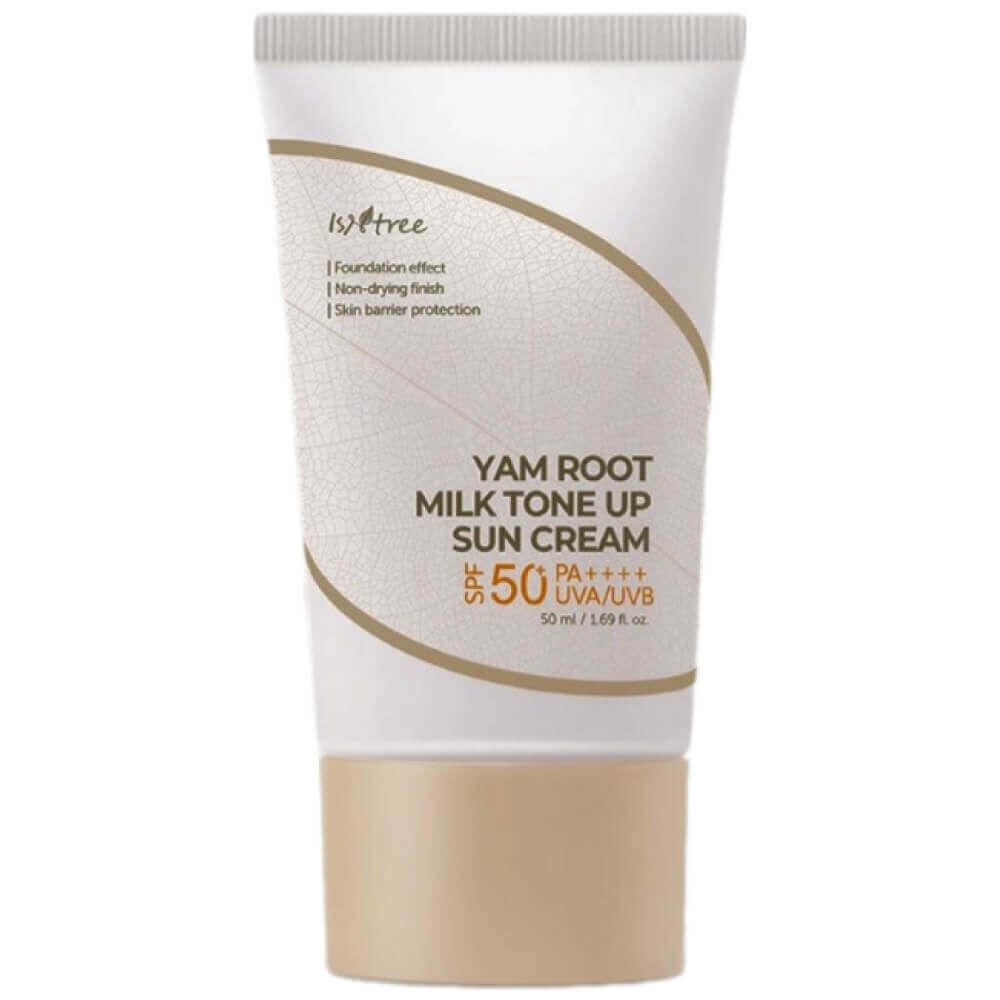 Солнцезащитный крем IsNtree Yam Root Milk Tone Up Sun Cream SPF50 PA++++ фото 1