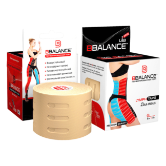 Кинезио тейп BBalance Lymph Tape 5см*5м