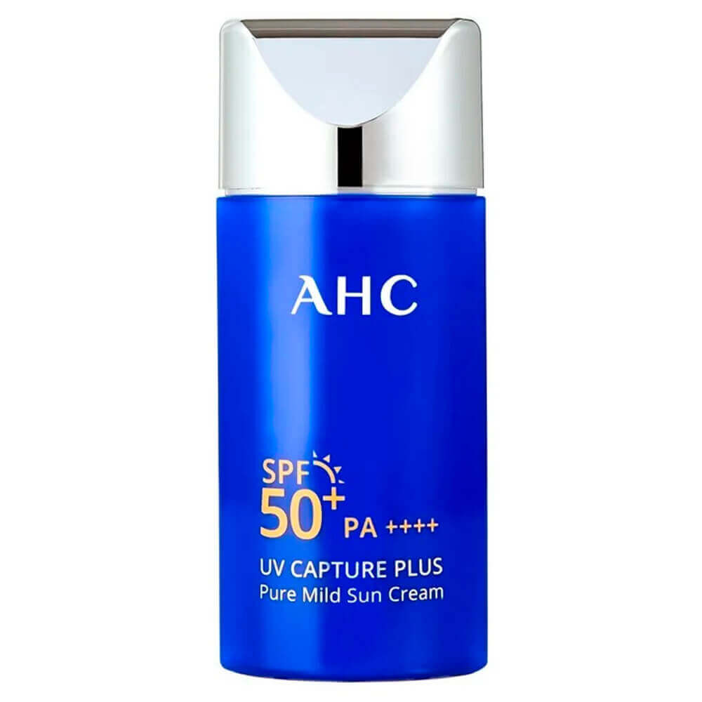 Солнцезащитный крем AHC UV Capture Plus Pure Mild Sun Cream SPF 50+ PA++++