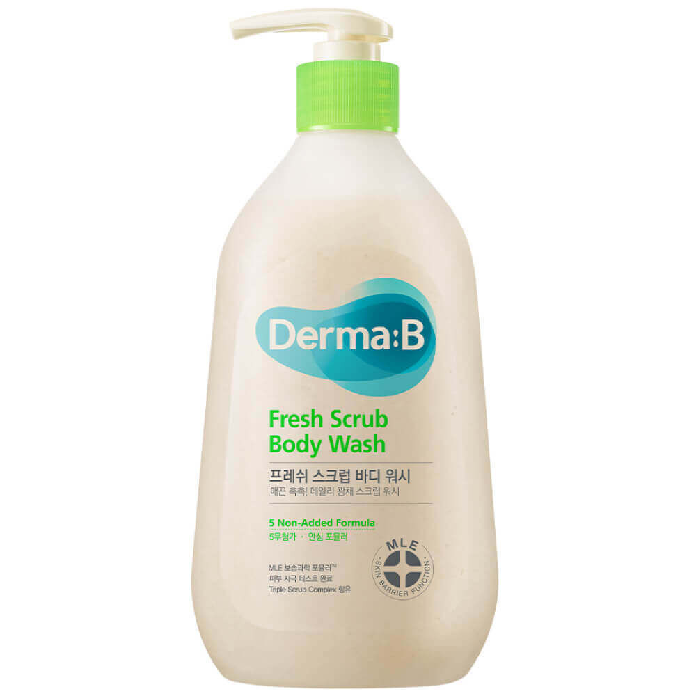 Гель для душа Derma:B Fresh Scrub Body Wash