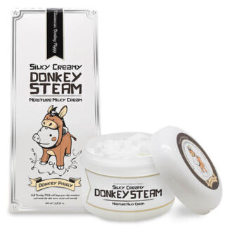 Крем для лица Elizavecca Silky Creamy Donkey Steam Moisture Milky Cream