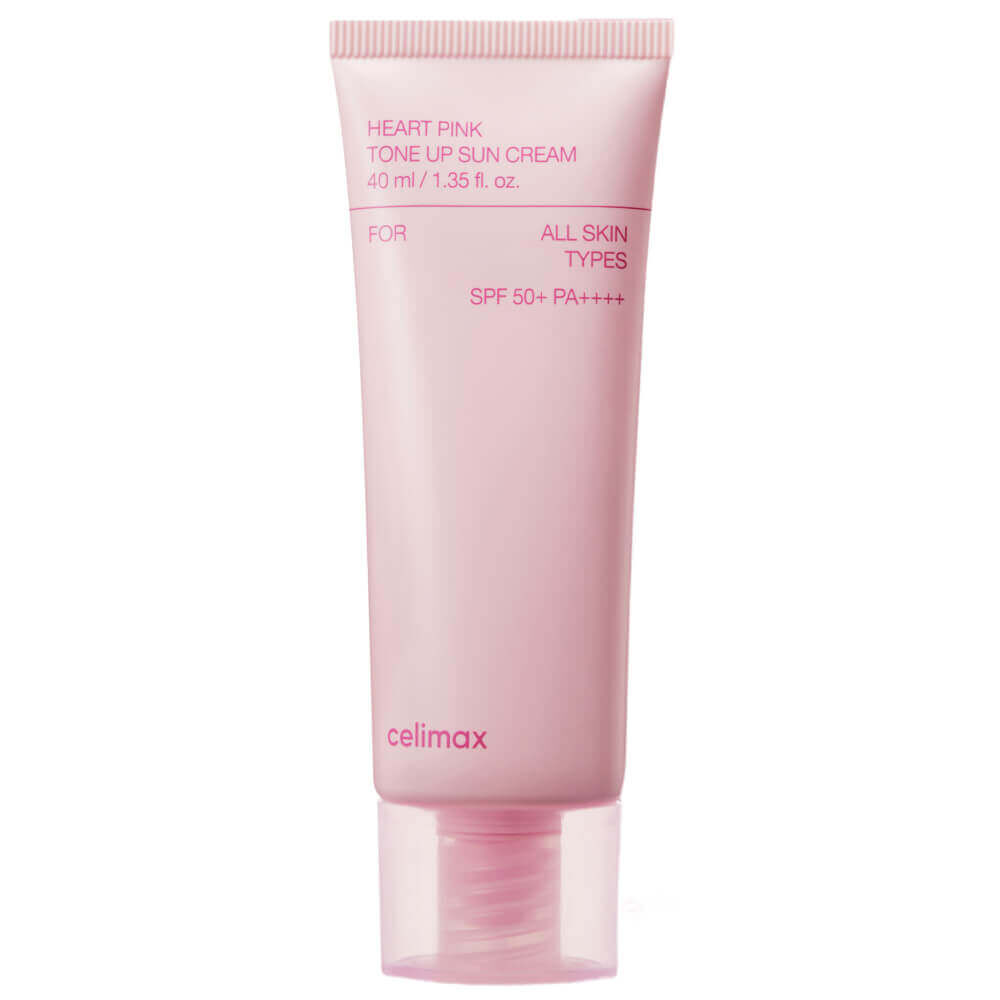 Солнцезащитный крем Celimax Heart Pink Tone Up Sun Cream SPF50+ PA++++ фото 1