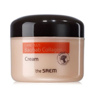 Крем для лица The Saem Care Plus Baobab Collagen Cream
