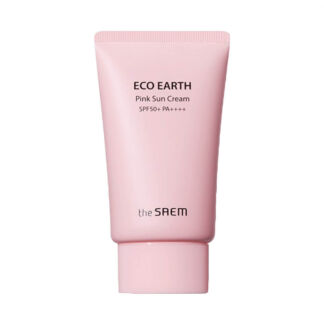 Солнцезащитный крем The Saem Sun Eco Earth Pink Sun Cream SPF50+ PA++++