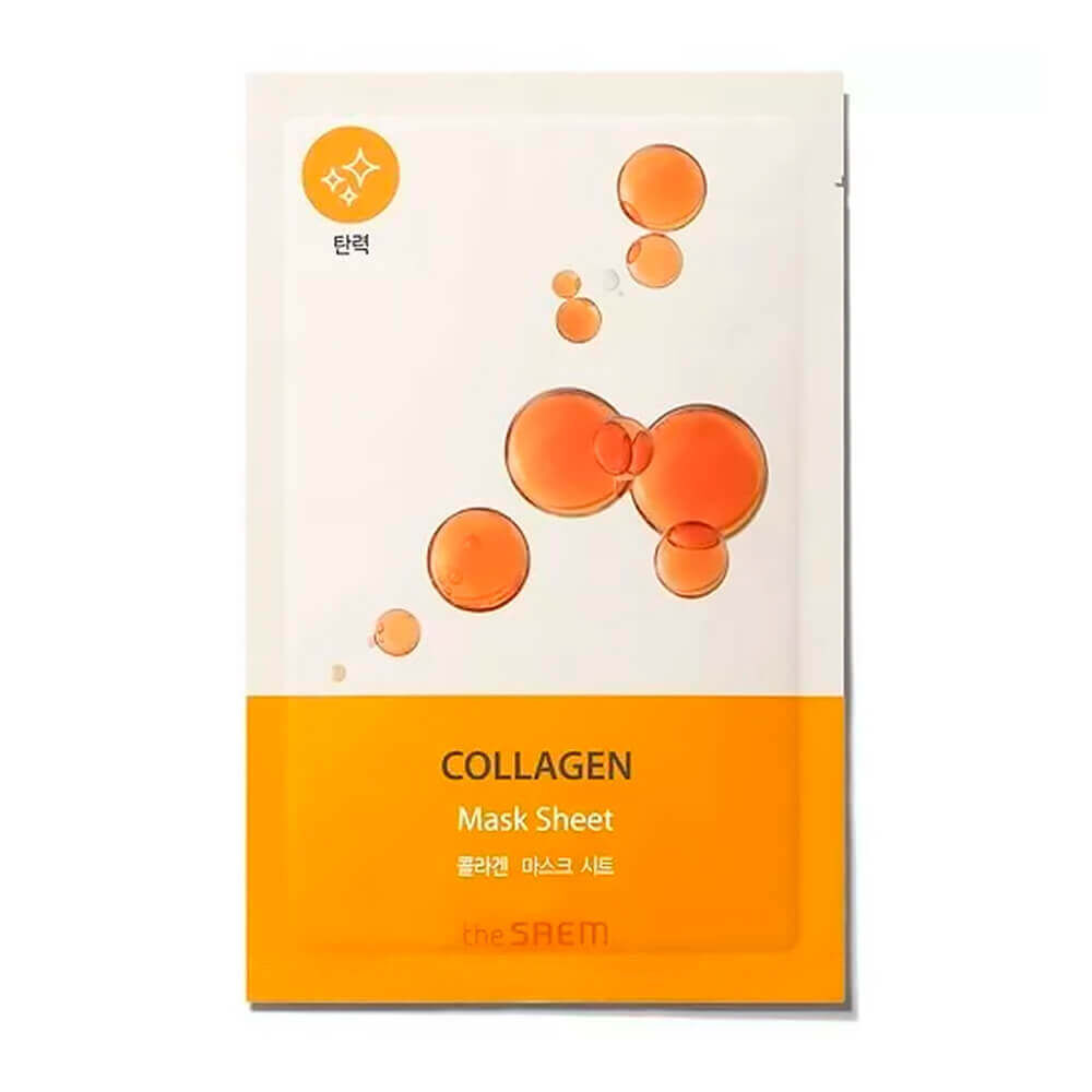 Тканевая маска The Saem Bio Solution Mask Sheet Firming Collagen фото 1