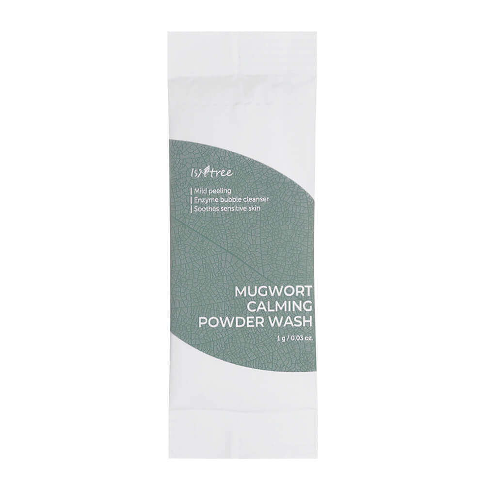 Энзимная пудра IsNtree Mugwort Calming Powder Wash 1g фото 1