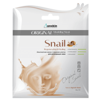 Альгинатная маска Anskin Snail Modeling Mask