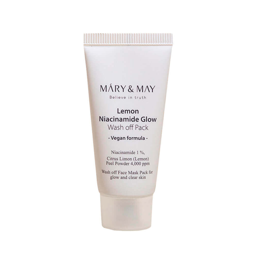 Глиняная маска Mary&May Mary&May Lemon Niacinamide Glow Wash Off Pack фото 1