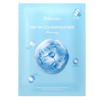 Маска для лица JM Solution Pure Fish Collagen Blue Mask
