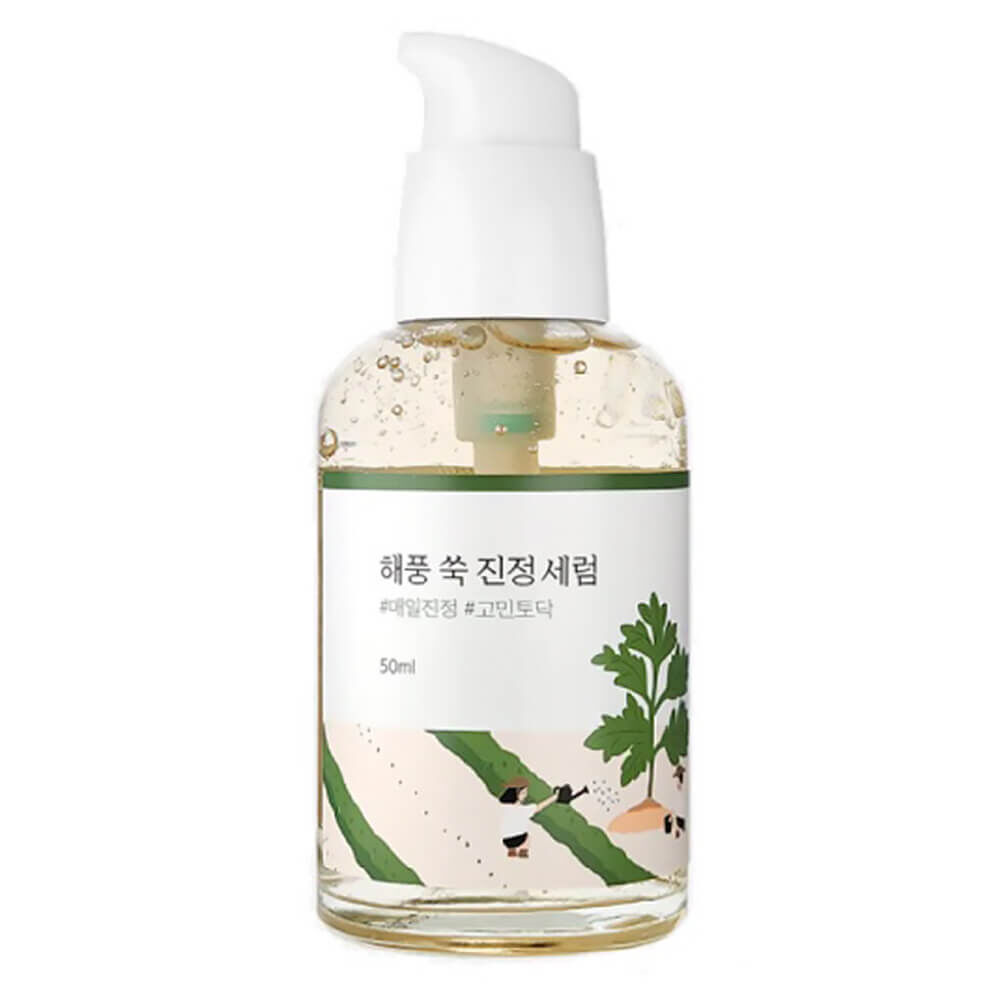 Сыворотка для лица ROUND LAB Mugwort Calming Serum фото 1