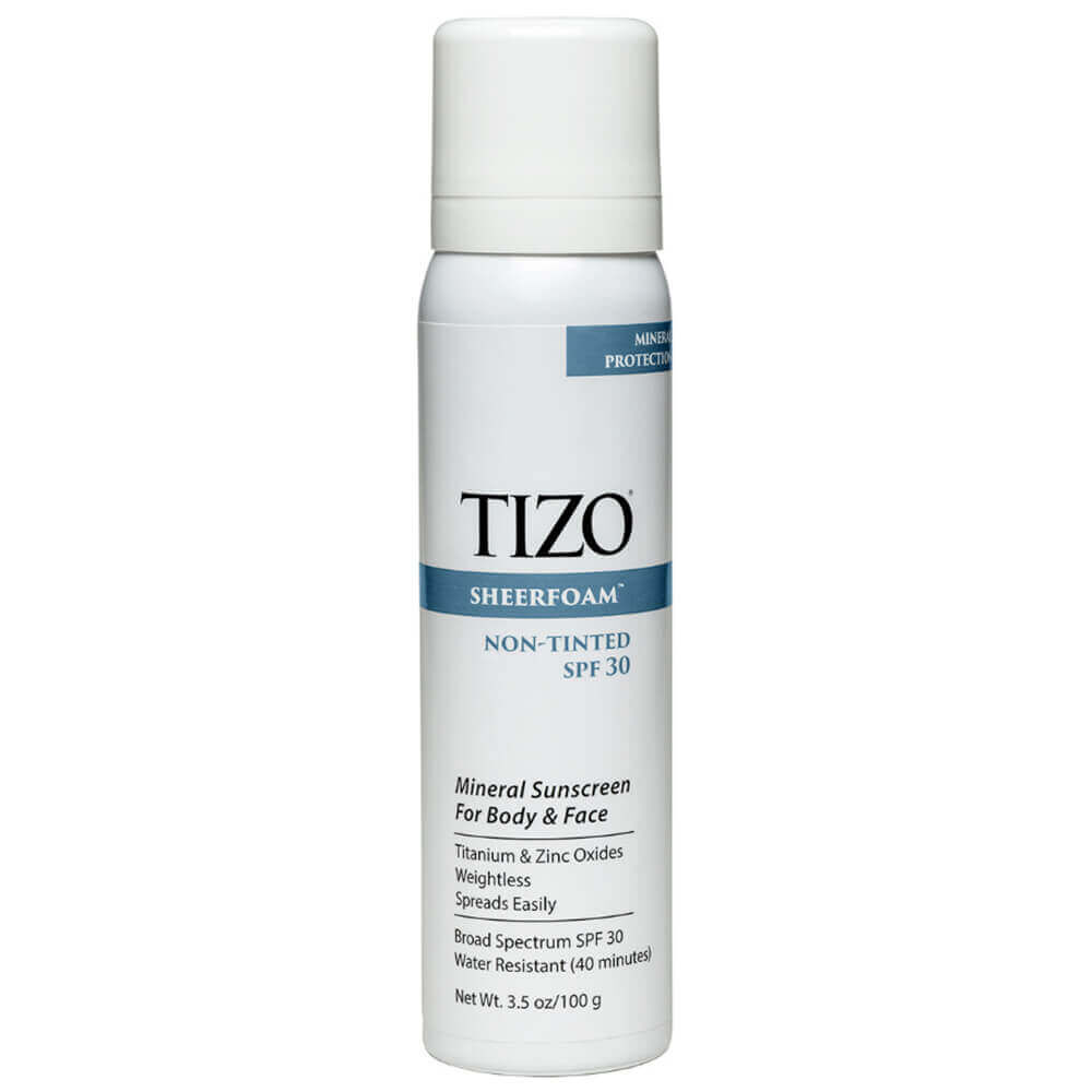 Солнцезащитная пенка TIZO SheerFoam™ Sunscreen Non-Tinted SPF 30