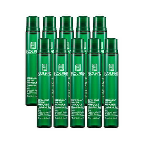 Филлер для волос Floland Biotin Scalp Cooling Ampoule фото 1