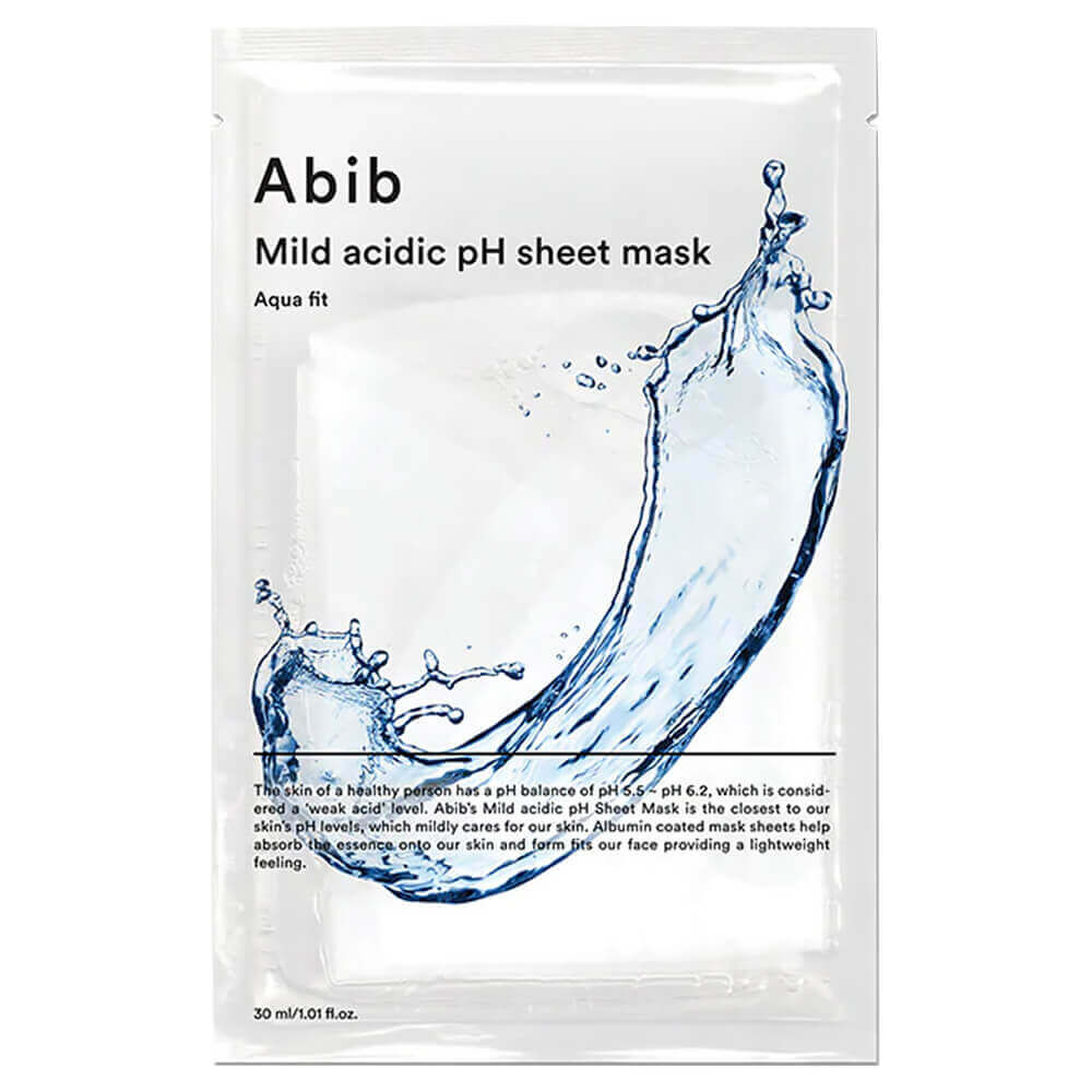 Маска для лица Abib Mild Acidic pH Sheet Mask Aqua Fit фото 1