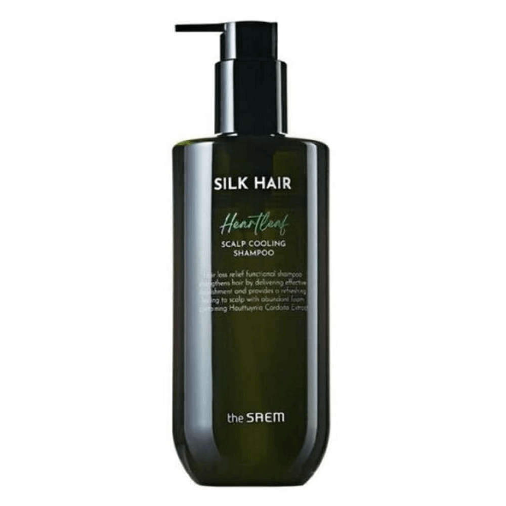 Шампунь для волос The Saem Silk Hair Heartleaf Scalp Cooling Shampoo фото 1