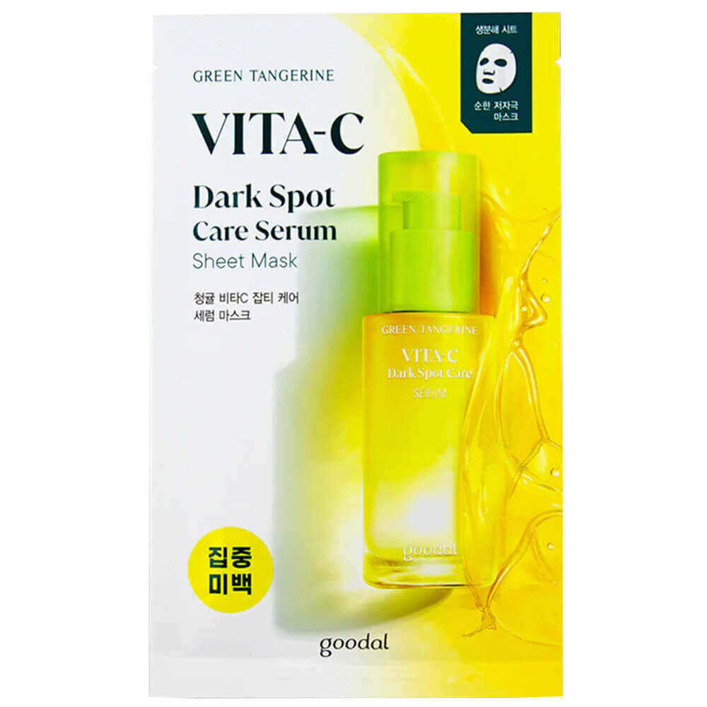 Маска для лица Goodal Green Tangerine Vitamin C Mask фото 1