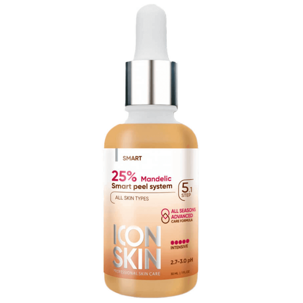 Пилинг для лица ICON SKIN 25 % Mandelic Smart Peel System фото 1