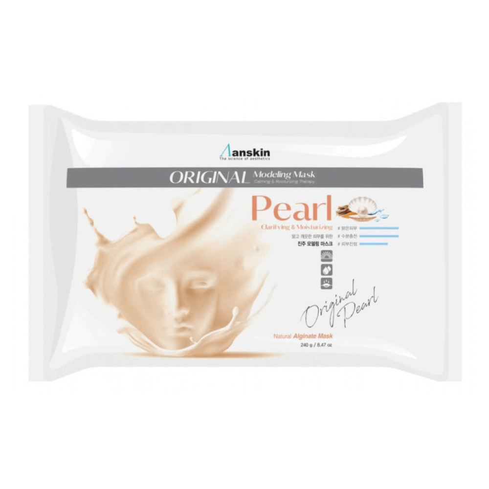 Альгинатная маска Anskin Pearl Modeling Mask фото 1