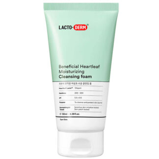 Пенка для умывания LACTODERM Beneficial Heartleaf Moisturizing Cleansing Fo