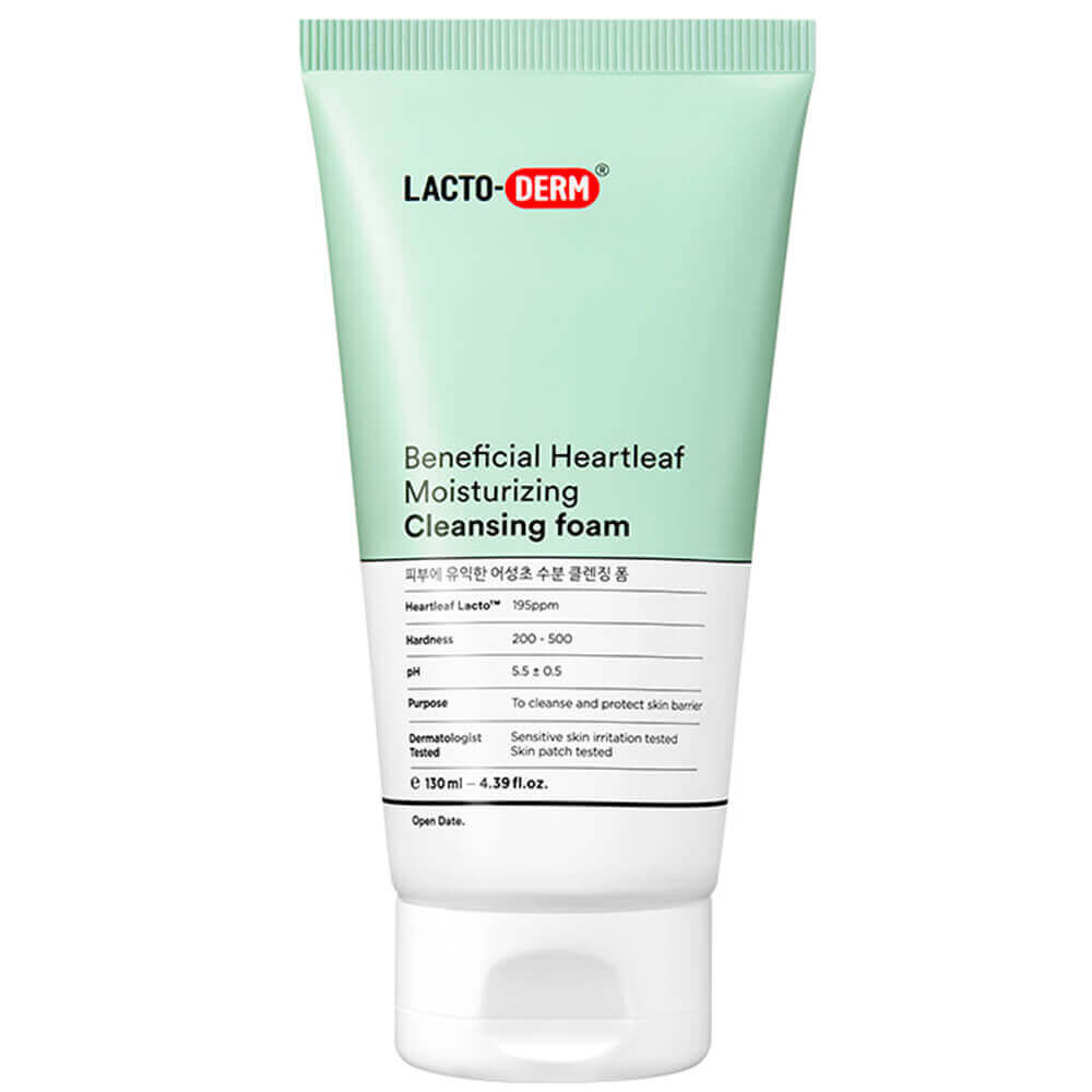 Пенка для умывания LACTODERM Beneficial Heartleaf Moisturizing Cleansing Fo фото 1