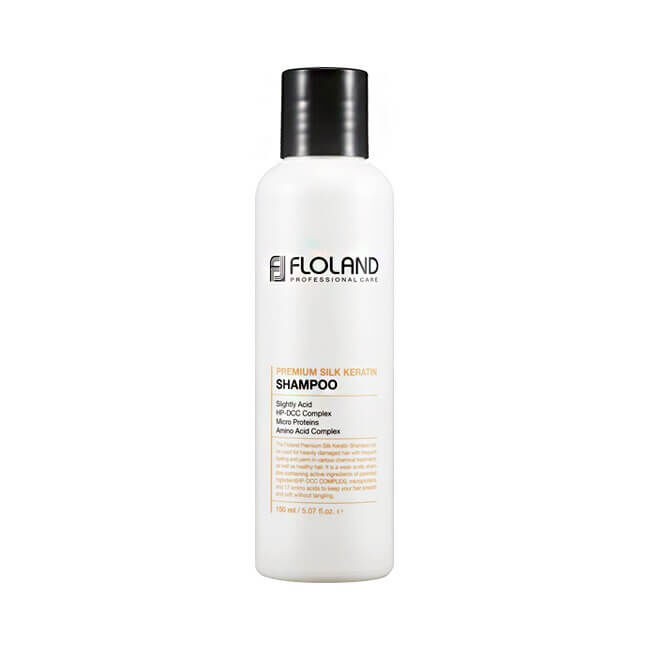 Шампунь для волос Floland Premium Silk Keratin Shampoo фото 1